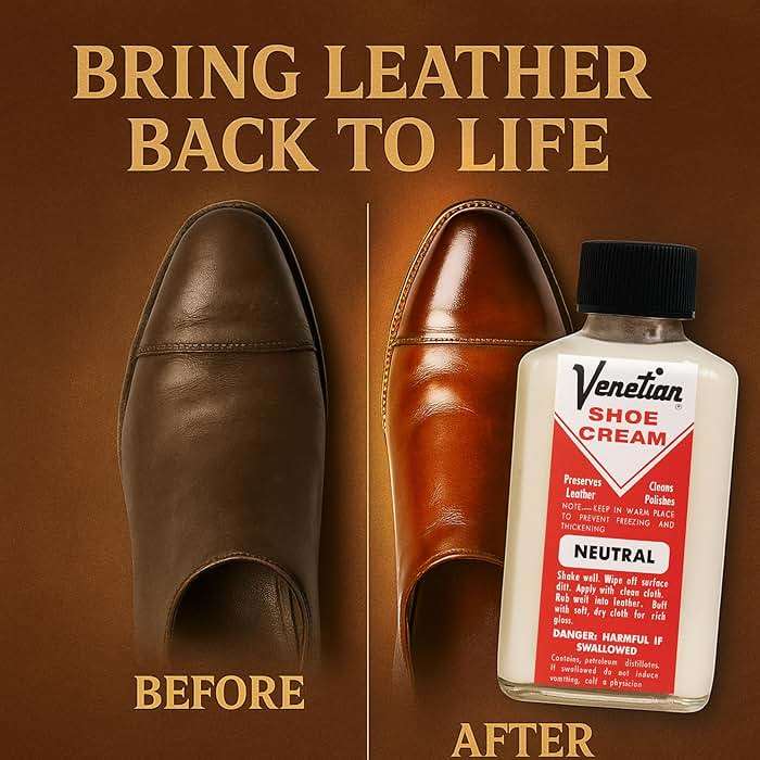 Venetian Shoe Cream, 3 Ounces, Neutral - Image 6