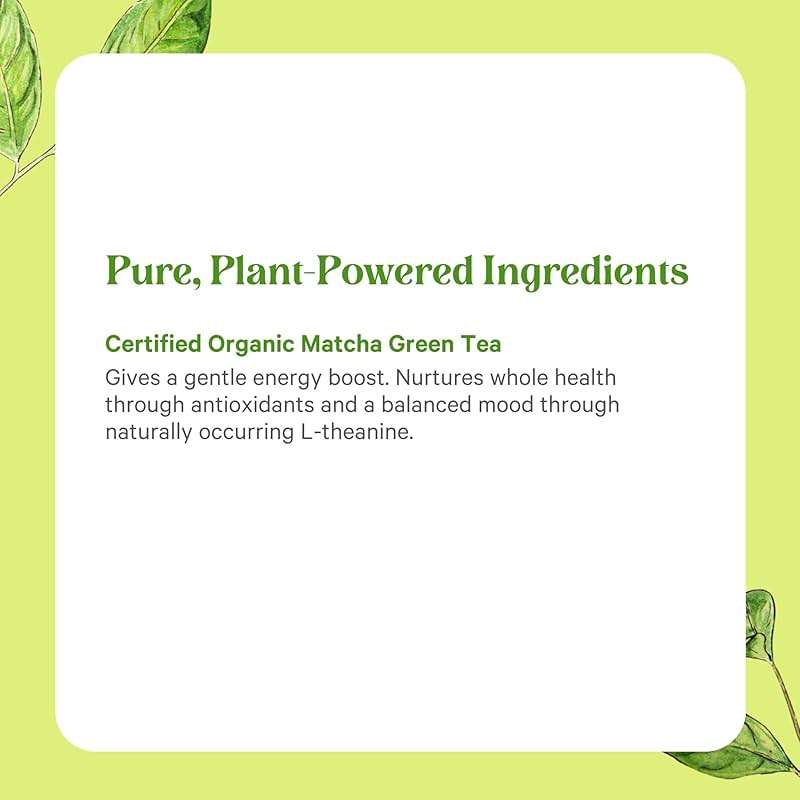 PURE SYNERGY Matcha Power | Organic Matcha Green Tea Capsules | Ceremonial Grade Supplement with EGCG | for Enhanced Energy & Alertness (90 Capsules) - Image 5