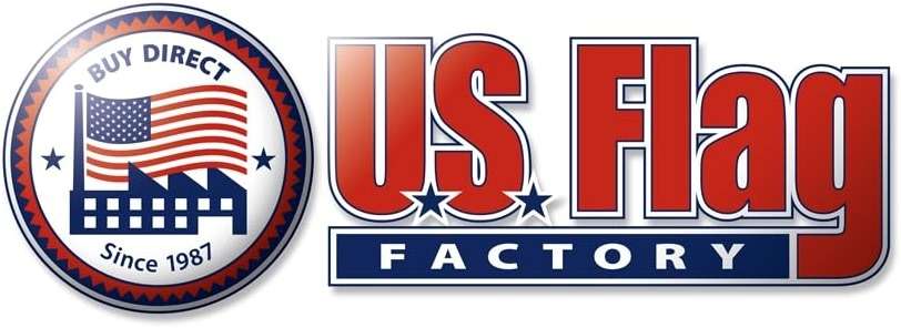 US Flag Factory - 2.5x4 FT American Flag (Sleeved) (Embroidered Stars, Sewn Stripes) - Outdoor SolarMax Nylon - 100% Made in America - Image 9