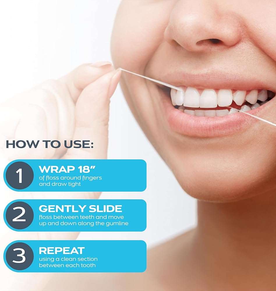 DrTung's Smart Floss - Natural Floss, PTFE & PFAS Free Floss, Gentle on Gums, Expands & Stretches, BPA Free - Cardamom Flavor, Colors Vary (10 Pack) - Image 5