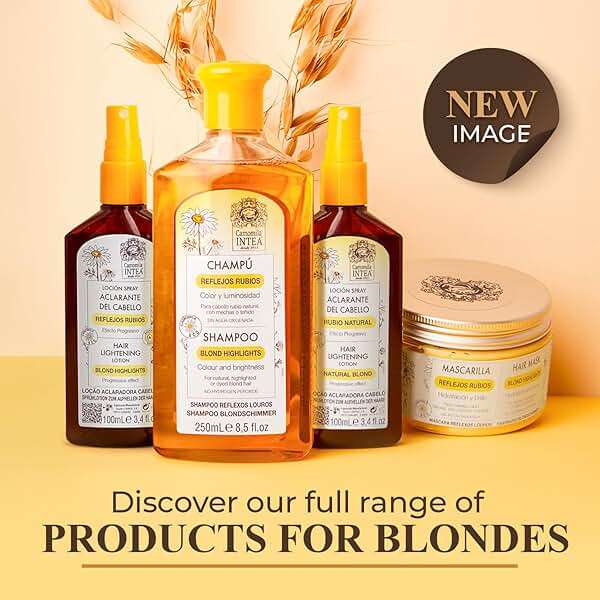 Intea Chamomile Shampoo - Premium Blonde Brightening Shampoo - Non-Ammonia, Easy Application for Natural or Dyed Hair - 8.5oz - Image 11