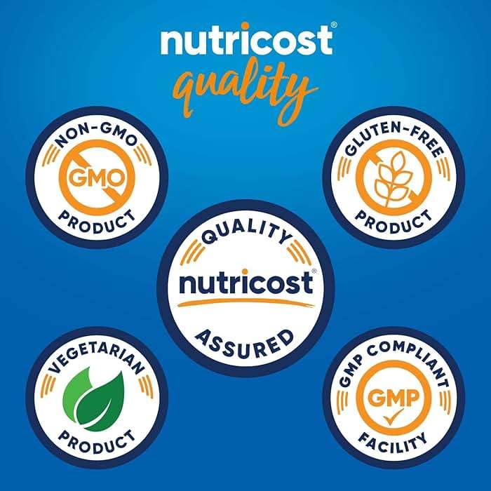 Nutricost L-Glutamine Powder (500 Grams) Unflavored - Gluten Free & Non-GMO, 100 Servings - Image 3