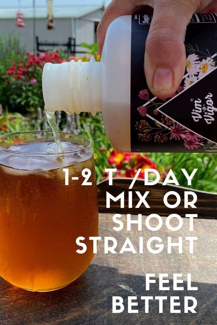 Tonic, Vim & Vigor, 32 Shots, Apple Cider Vinegar, 14 Herbs, Vegan, Whole, Organic, Paleo, Keto, Whole 30, USA Made - Image 5