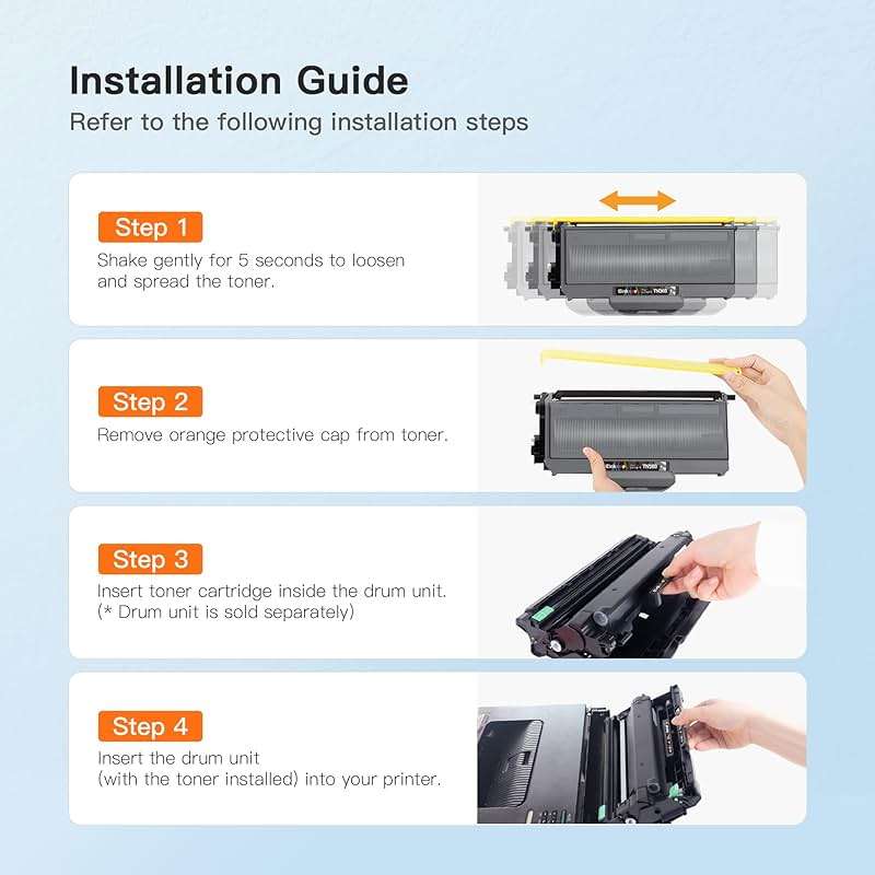 E-Z Ink Compatible Drum Unit Replacement for Brother DR360 DR 360 to use with DCP-7040 DCP-7030 MFC-7840W MFC-7340 MFC-7440N HL-2140 HL-2170W HL-2150N (1 Drum Unit) - Image 6