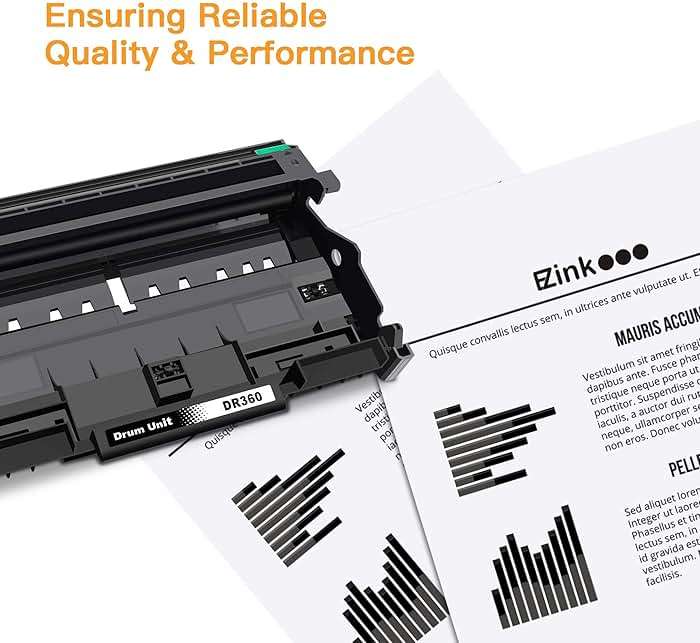 E-Z Ink Compatible Drum Unit Replacement for Brother DR360 DR 360 to use with DCP-7040 DCP-7030 MFC-7840W MFC-7340 MFC-7440N HL-2140 HL-2170W HL-2150N (1 Drum Unit) - Image 7