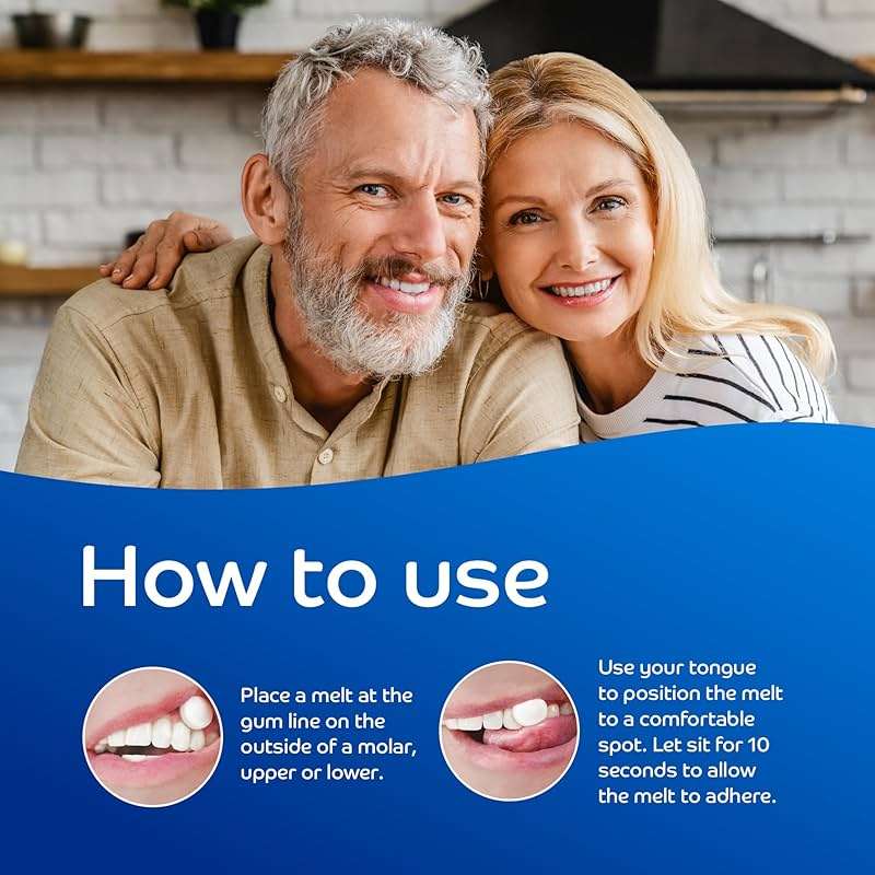 Oracoat XyliMelts for Dry Mouth Night Time or Day - Moisturizing Dry Mouth Adhering Discs, Sugar Free with Xylitol, 40 Count, Slightly-Sweet Flavor, 8-Hour Relief - Image 4