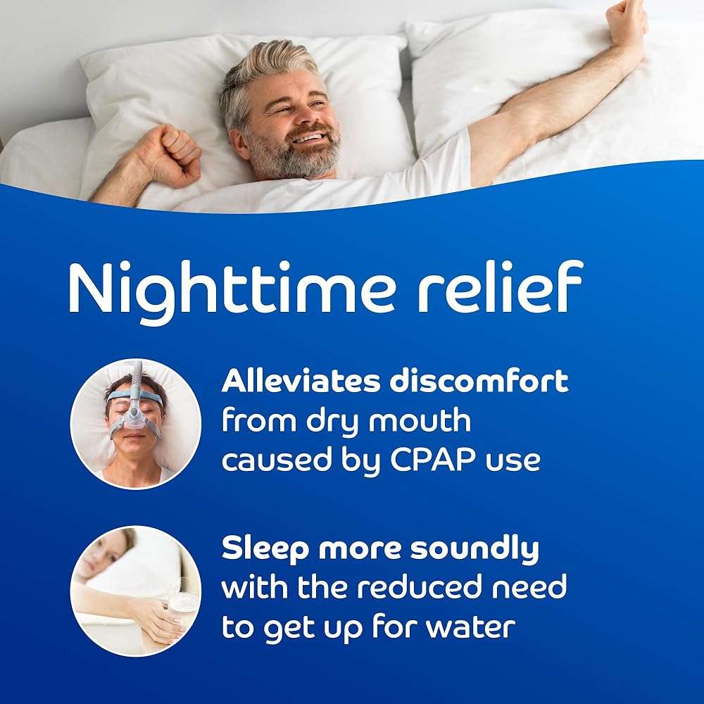 Oracoat XyliMelts for Dry Mouth Night Time or Day - Moisturizing Dry Mouth Adhering Discs, Sugar Free with Xylitol, 40 Count, Slightly-Sweet Flavor, 8-Hour Relief - Image 7
