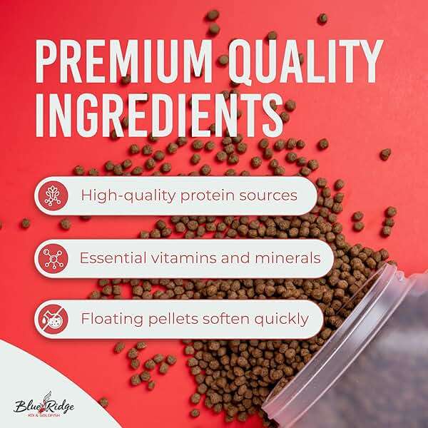 Blue Ridge Koi Fish Food 4.5lb - Koi Food 3/16” Platinum Pro Formula Goldfish Food, Premium Fish Food for Ponds, Ponds Fish Food, Floating Pond Pellet - Image 4