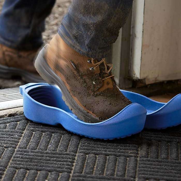 HexArmor YULEYS, Hands-Free Reusable Work Boot & Shoe Covers With Universal Fit, Slip-Resistant Tread and Heel-Locking Grip - Image 2