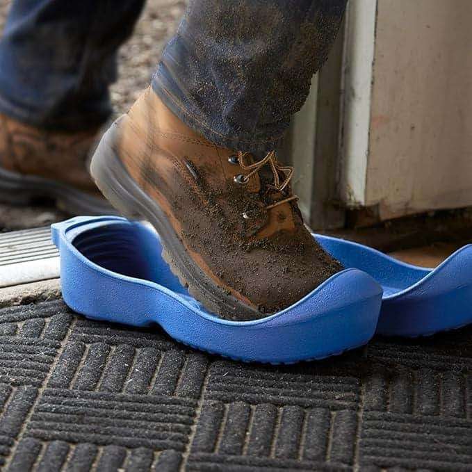 HexArmor YULEYS, Hands-Free Reusable Work Boot & Shoe Covers With Universal Fit, Slip-Resistant Tread and Heel-Locking Grip - Image 6