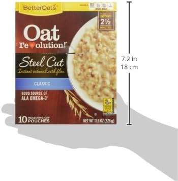MOM Brands Better Oats Revolution Steel Cut, Classic, 11.6 Ounce - Image 5