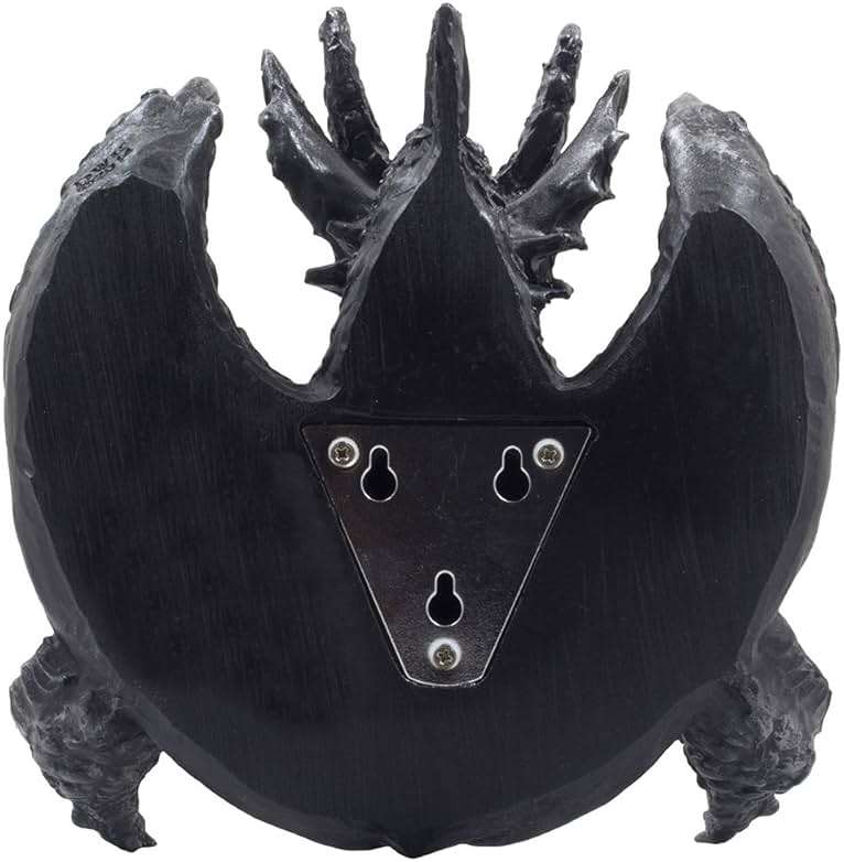 Mythical Winged Dragon Toilet Paper Holder in Metallic Look for Medieval and Gothic Home Decor Bathroom Accessories or Whimsical Fantasy Gifts - Image 4