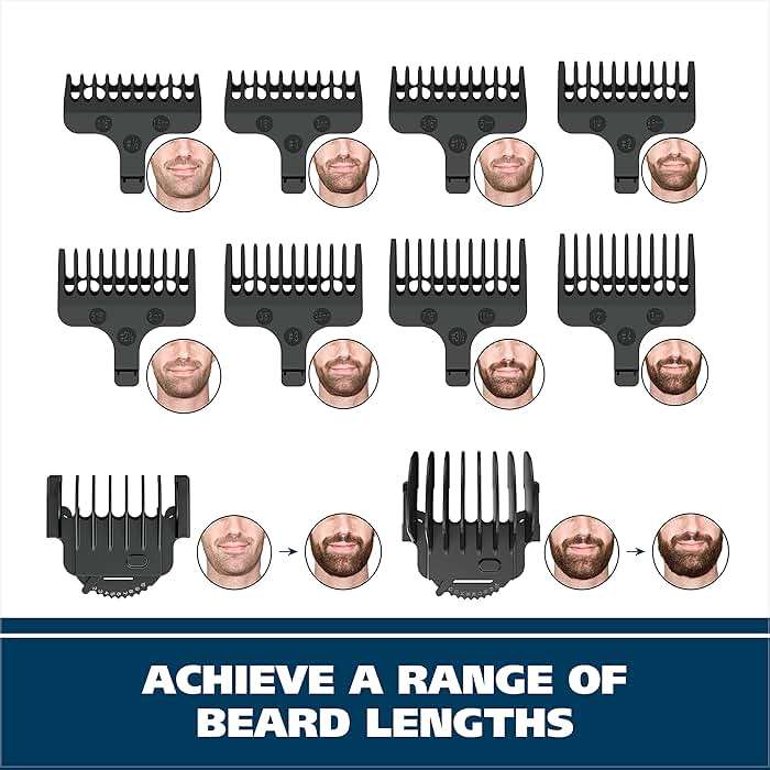 WAHL USA Stainless Steel Lithium Ion 2.0+ Slate Beard Trimmer for Men - Electric Shaver, Nose Ear Trimmer, Rechargeable All in One Men's Grooming Kit - Model 9864 - Image 7