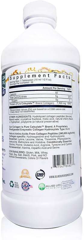 LiquiVive Liquid Collagen Protein Peptides Concentrate | Pure Hydrolyzed Super Multi Collagen Hydrolysate Health Drink | Higher Direct Absorption Than Powder Pills & Capsules | Colageno Liquido - Image 6
