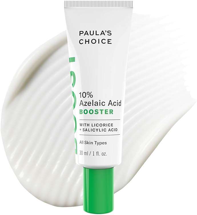 Paula's Choice BOOST 10% Azelaic Acid Booster Cream Gel Face Serum with Salicylic Acid, Minimizes Look of Redness & Fades Discoloration, Oil-Free Skin Brightening Serum for Face, Fragrance-Free - Image 1