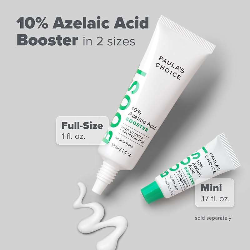 Paula's Choice BOOST 10% Azelaic Acid Booster Cream Gel Face Serum with Salicylic Acid, Minimizes Look of Redness & Fades Discoloration, Oil-Free Skin Brightening Serum for Face, Fragrance-Free - Image 10