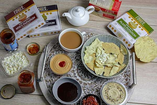 Pride of India Plain Mung Bean Papadum – 10 Count (3.5 oz/ 100g) | Moong Dal Lentil Crisps (Papad) | Easy to Cook, Light & Crunchy Poppadom Crackers | Gluten-Free, Vegan, Healthy Protein Snack - Image 8