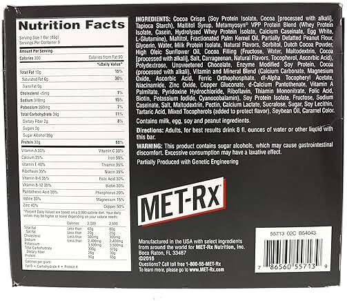 MET-Rx Protein Plus Bar, Great as Healthy Meal Replacement, Snack, and Help Support Energy, Gluten Free, Peanut Butter Cup, With Vitamin A, Vitamin C, and Zinc to Support Immune Health, 85 g,9 Count - Image 9
