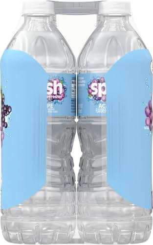 SPLASH REFRESHER Flavored Water Bottles, Acai Grape Flavor - 6-Pack, 16.9 Fl Oz - Refreshing Flavored Bottled Water with Electrolytes - Zero Sugar & Zero Calories - Image 4