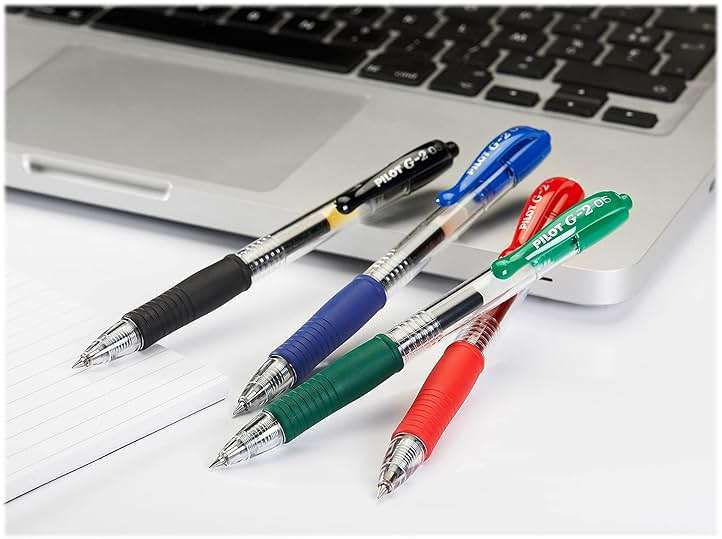Pilot G2 Premium Retractable Gel-Ink Rolling Ball Pens, Bold Point (1.0mm), 1.0 Gel Pens, Assorted, 8-Pack - Ideal for School, Journaling, & Office Writing - Image 8