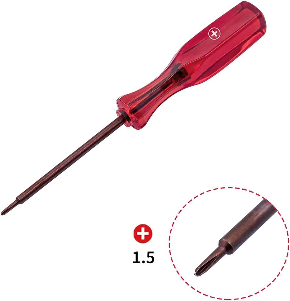 Mcbazel Tri-Wing & Phillips Screwdriver Set for Nintendo Switch, Switch 2 Joycon, Switch OLED/Lite, GameCube, Wii, GBA, 3DS, NDS, Dsi, Wii, PS4 Controller – 2-in-1 Magnetic Precision Repair Kit - Image 4