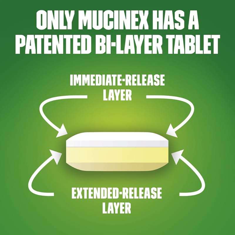 Mucinex DM 12 Hr Max Strength Expectorant & Cough Suppressant Tablets, 42ct, - Image 5