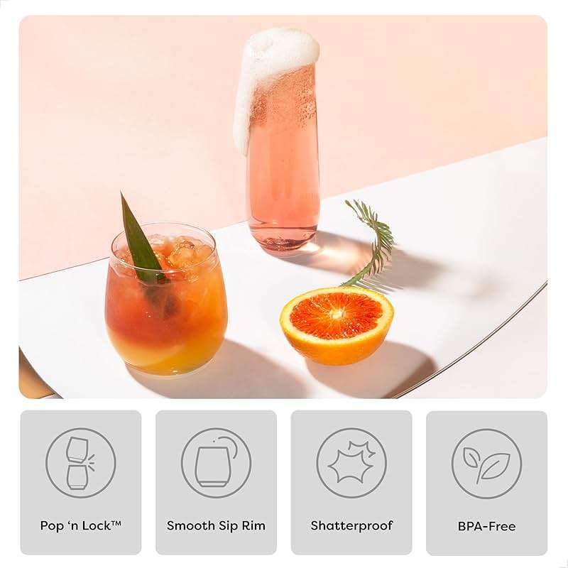 TOSSWARE POP 9oz Flute, Premium Quality, Recyclable, Unbreakable & Crystal Clear Plastic Champagne Glasses,Flute , 12 Count (Pack of 1) - Image 3