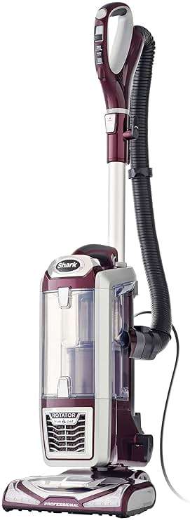 Shark NV752 Rotator Powered Lift-Away TruePet Upright Vacuum with HEPA Filter, Large Dust Cup Capacity, LED Headlights, Upholstery Tool, Perfect Pet Power Brush & Crevice Tool, Bordeaux - Image 1