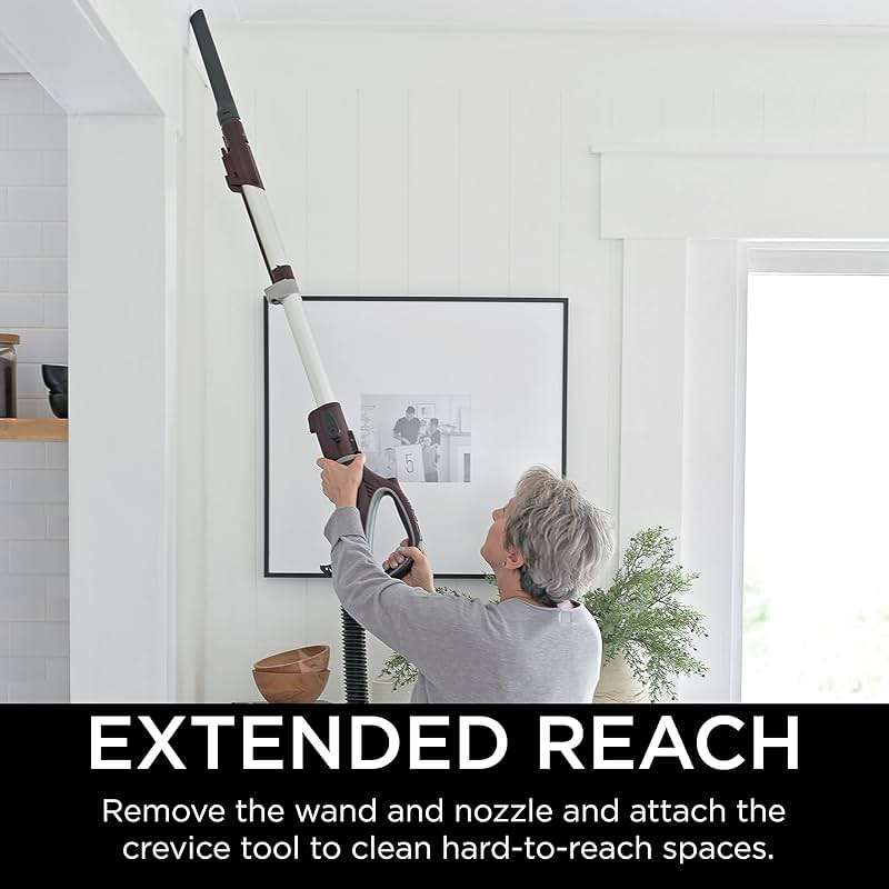 Shark NV752 Rotator Powered Lift-Away TruePet Upright Vacuum with HEPA Filter, Large Dust Cup Capacity, LED Headlights, Upholstery Tool, Perfect Pet Power Brush & Crevice Tool, Bordeaux - Image 5