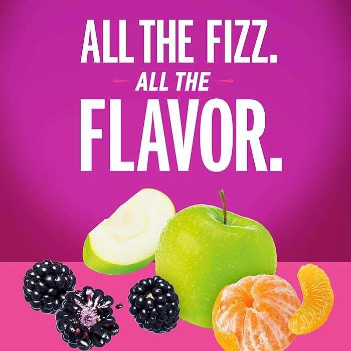 Izze Sparkling Juice, 4 Flavor Variety Pack, 8.4 Fl Oz (24 Count) - Image 3