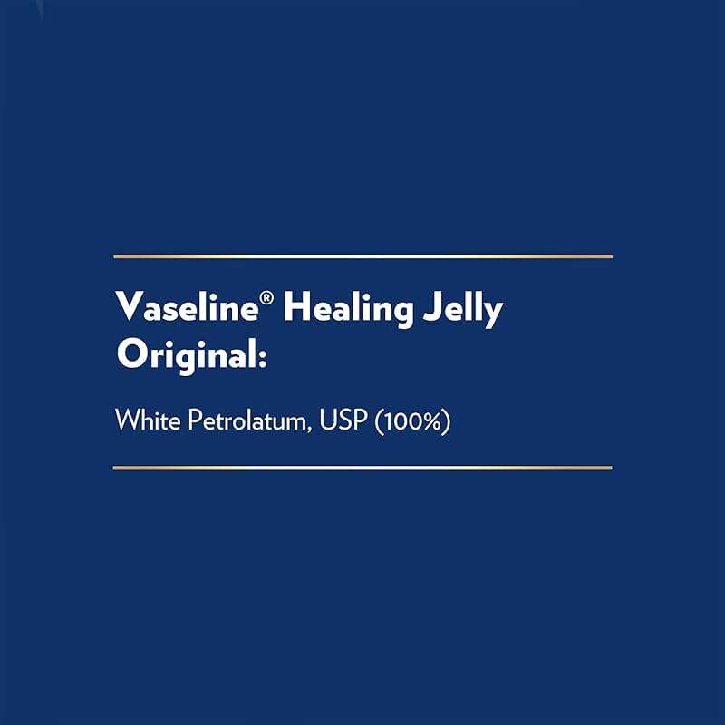 Vaseline Petroleum Jelly 2-Size Variety 4-Pack – Hypoallergenic Skin Protectant, Unscented Healing Ointment for Beauty & Personal Care - Image 9