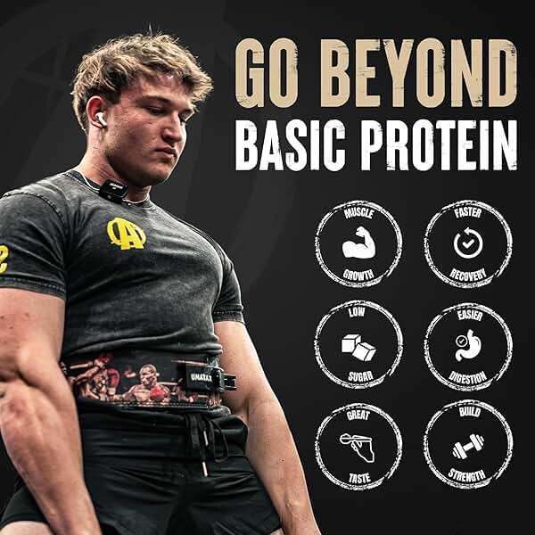 Animal Whey Isolate Protein Powder - Loaded for Pre & Post Workout Muscle Builder and Recovery with Digestive Enzymes for Men & Women - 25g Protein, Great Taste, Low Sugar - Vanilla 4 lbs - Image 3