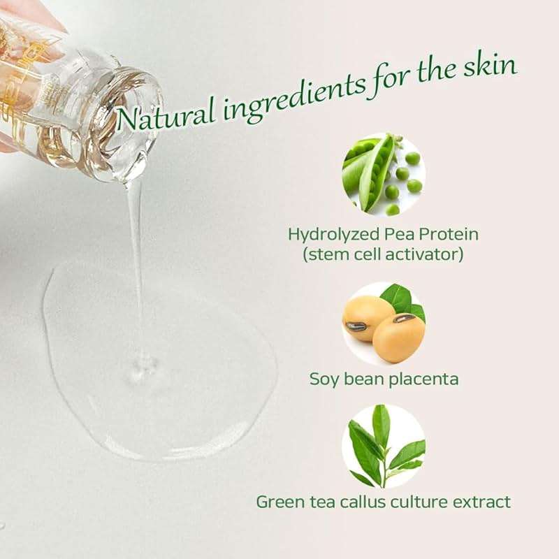 Ronas Stem Cell Solution ampoules Anti Aging Formula Best Anti Aging Serum Plant Stem Cells Hyaluronic Acid Restore Replenish Skin Smooth Wrinkles All Skin type 0.16oz 10vial - Image 4