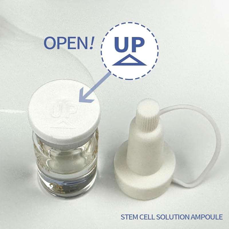 Ronas Stem Cell Solution ampoules Anti Aging Formula Best Anti Aging Serum Plant Stem Cells Hyaluronic Acid Restore Replenish Skin Smooth Wrinkles All Skin type 0.16oz 10vial - Image 7