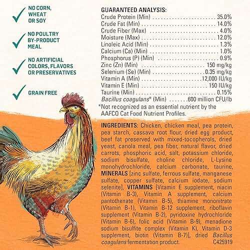 Purina Beyond Grain Free White Meat Chicken and Egg Recipe Natural Cat Food High Protein Cat Food Dry Formula - 5 lb. Bag - Image 14