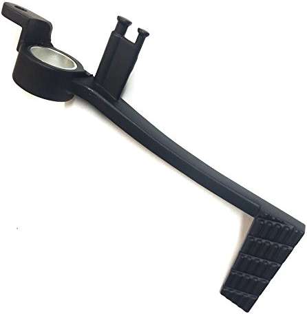 HTTMT MT280-014B-BK Black Rear Brake Pedal Foot Lever Compatible with 2006-2014 Suzuki GSXR 600 750/2005-2015 Suzuki GSXR 1000 - Image 1