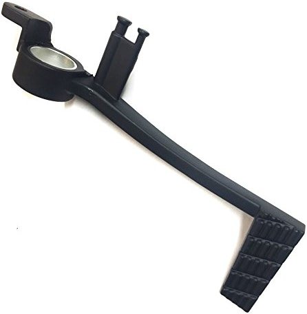HTTMT MT280-014B-BK Black Rear Brake Pedal Foot Lever Compatible with 2006-2014 Suzuki GSXR 600 750/2005-2015 Suzuki GSXR 1000 - Product Image
