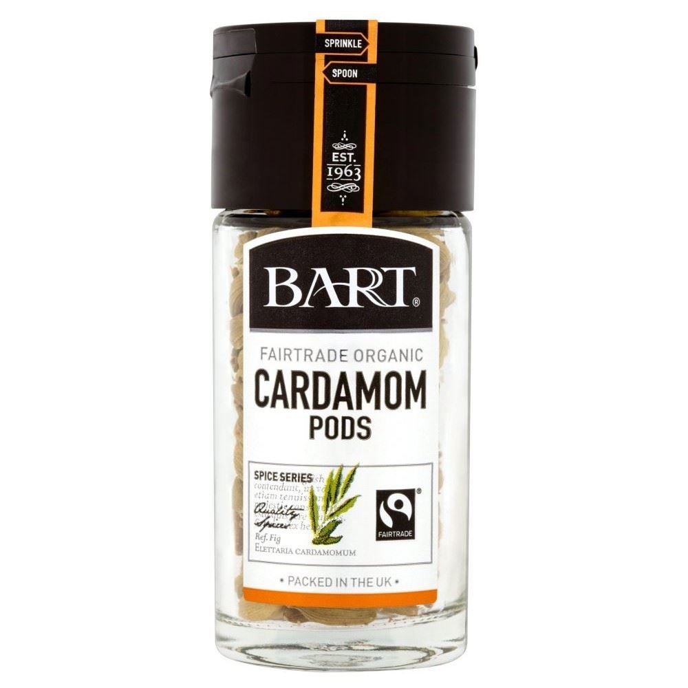 Bart Fairtrade Organic Cardamom Pods (22g) - Pack of 2 - Product Image
