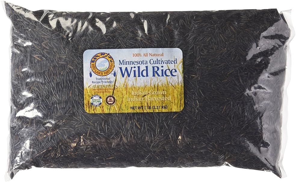 Red Lake Nation 100% All Natural Minnesota Cultivated Wild Rice, 5 Pounds - Product Image