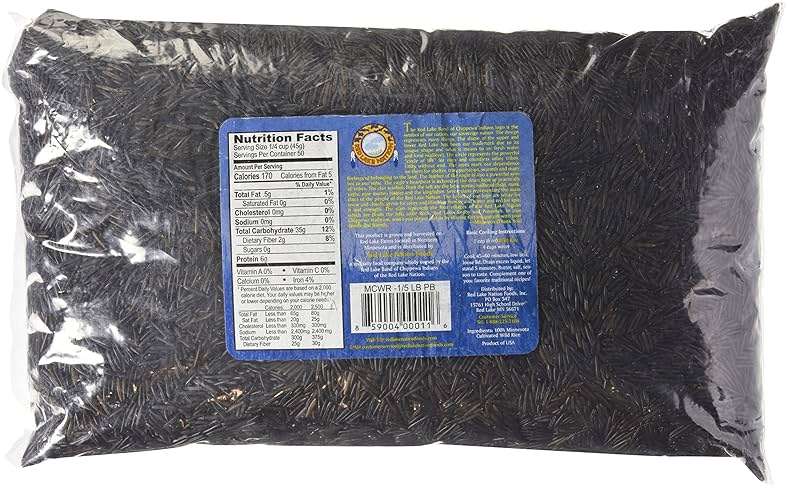 Red Lake Nation 100% All Natural Minnesota Cultivated Wild Rice, 5 Pounds - Image 3