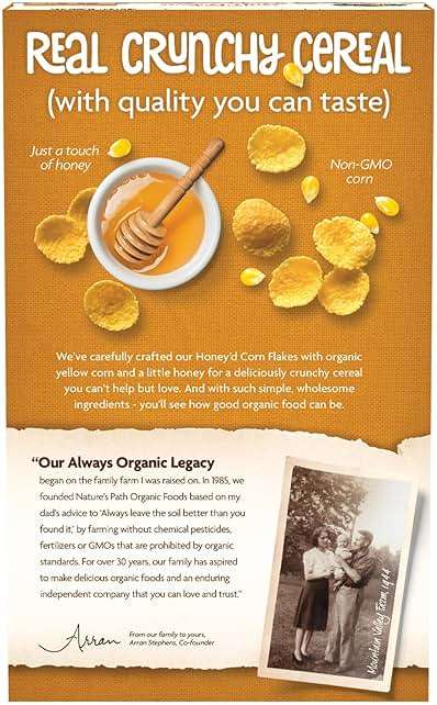 Natures Path, Cereal Honeyd Corn Flakes Organic, 10.6 Ounce - Image 6