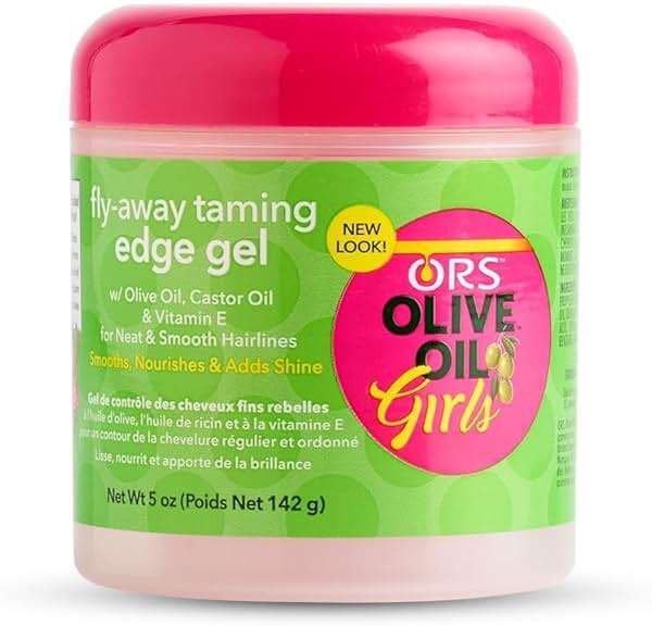 ORS Olive Oil Girls Fly-Away Taming Edge Gel with Vitamin E 5.0 Ounces - Image 1