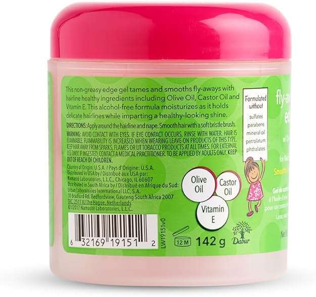 ORS Olive Oil Girls Fly-Away Taming Edge Gel with Vitamin E 5.0 Ounces - Image 3