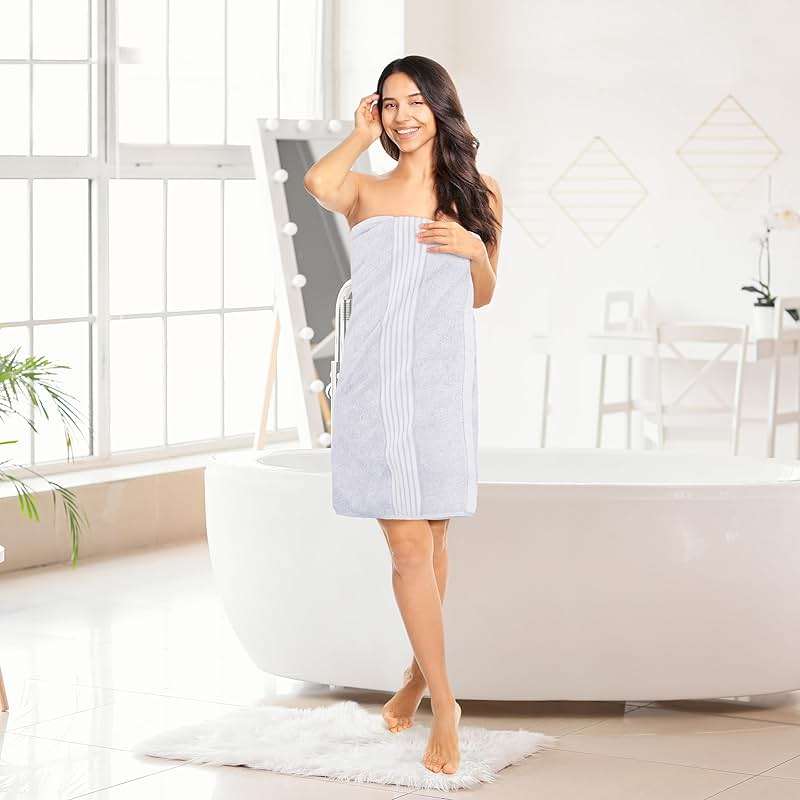 Utopia Towels Luxurious Bath Towels Set, 27 x 54 Inches 100% Ring Spun Cotton, 4 Pack White - Image 2