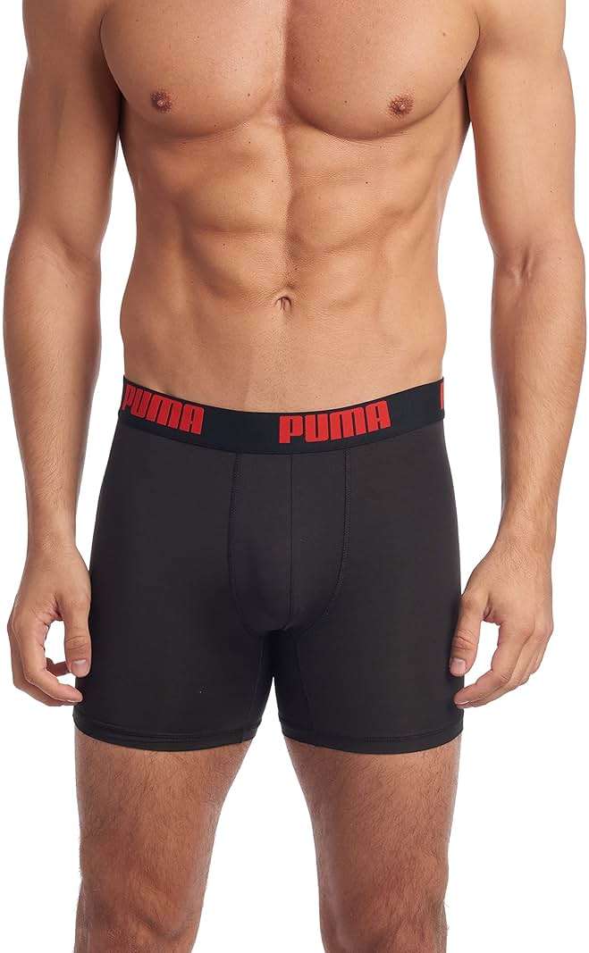 PUMA Men's 3 Pack Performance Boxer Brief - Image 1