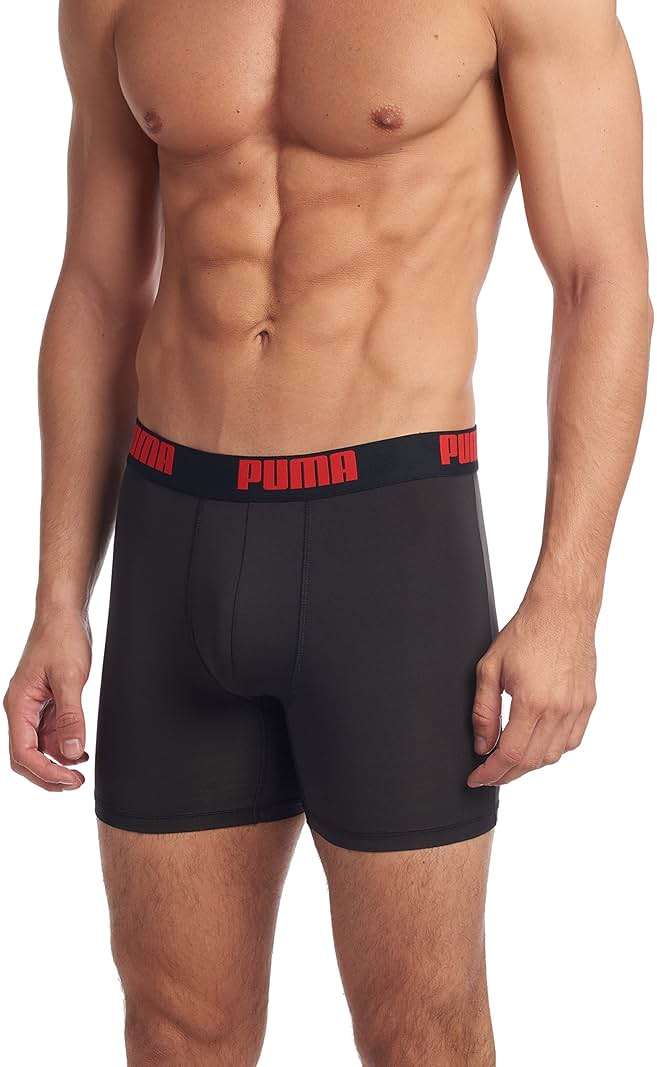 PUMA Men's 3 Pack Performance Boxer Brief - Image 3