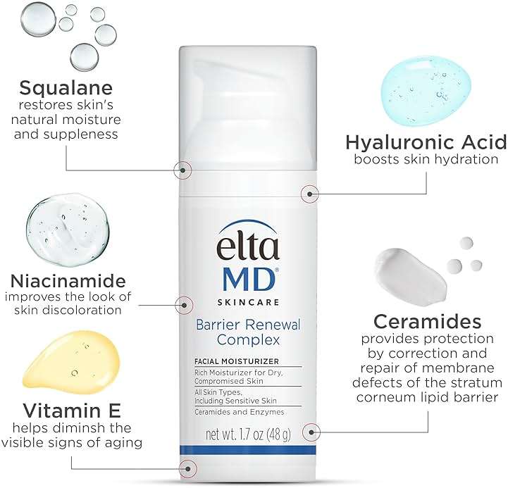EltaMD Barrier Renewal Complex Face Moisturizer for Dry Skin, Hydrating Moisturizer for Dry, Compromised, and Sensitive Skin Types - Image 7