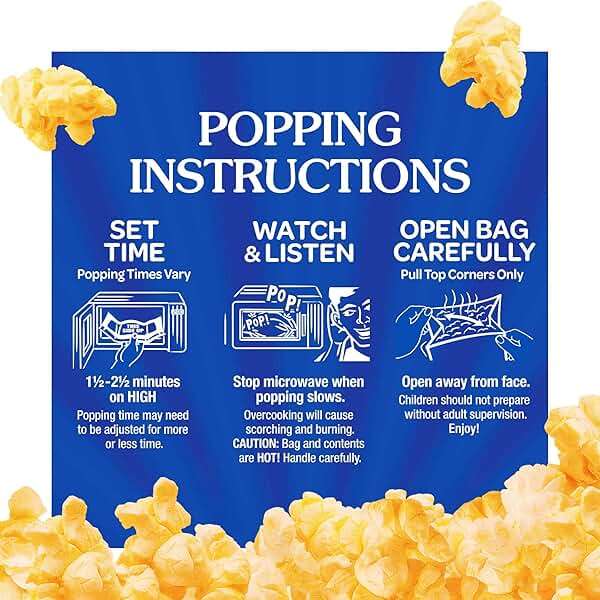 Act II Butter Lovers Microwave Popcorn, 2.75 oz., 3-Count Bags - Image 7