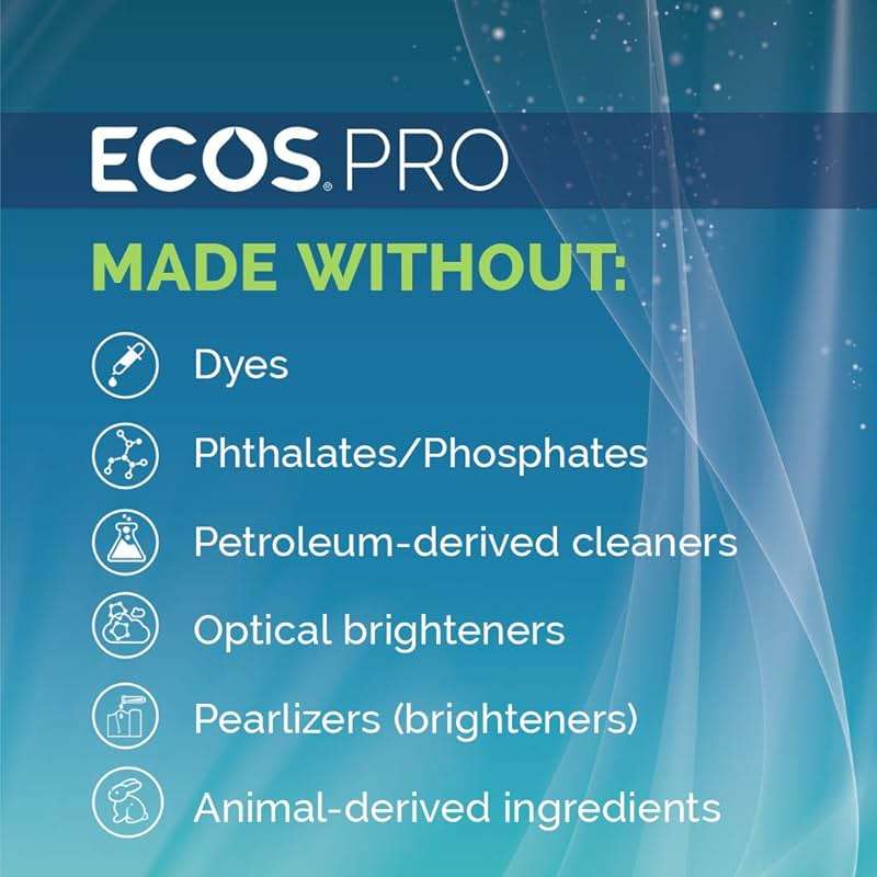 ECOS PRO Hand Soap Refill | Hypoallergenic | Readily Biodegradable Formula | With Vitamin E & Antioxidants | Made In The USA | Orange Blossom 1 GALLON/ 128 Fl Oz (Pack of 4) - Image 5
