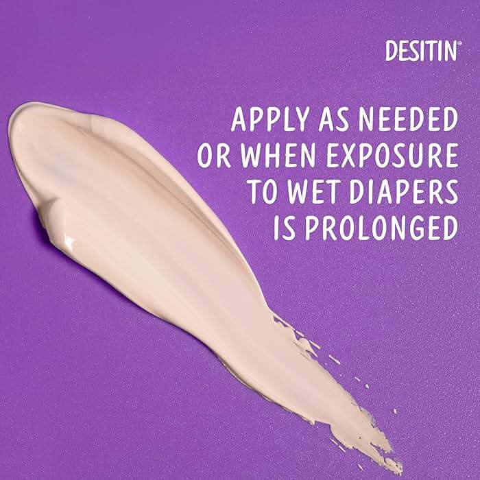 Desitin Maximum Strength Paste, 40% Zinc Oxide Paste, Diaper Rash Healing Ointment for Immediate Relief, Dermatologist Pediatrician Tested, Helps Heal Diaper Rash, Protects Up to 12 Hours, 4.8 Oz Tube - Image 3